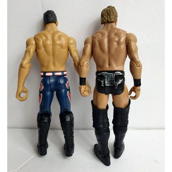 WWE Wrestlers Chris Jericho Evan Bourne Articulated Action Figures Bundle Set - Picture 2 of 4